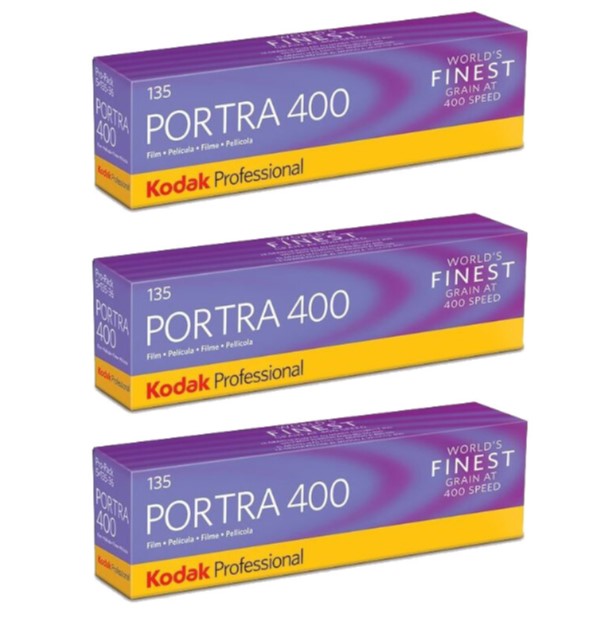 Kodak Portra 400 Professional 36 Exposure 35mm Color Negative Film, 15 Rolls